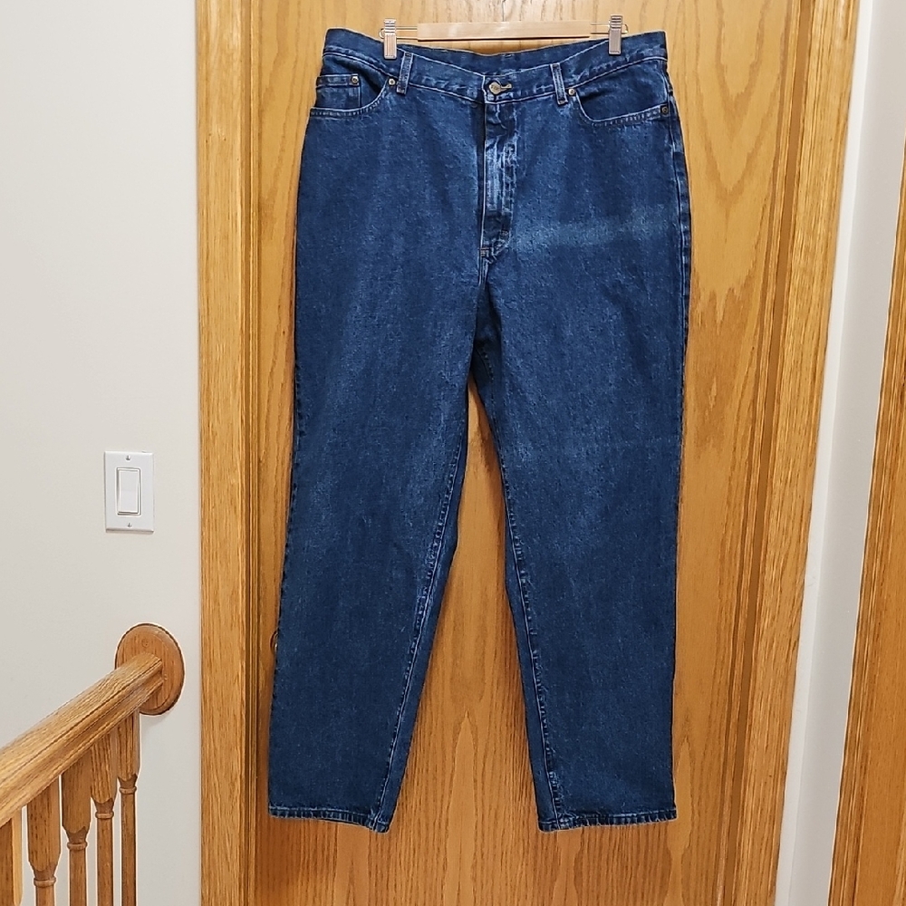 L.L. Bean Blue Straight Jeans Classic Denim